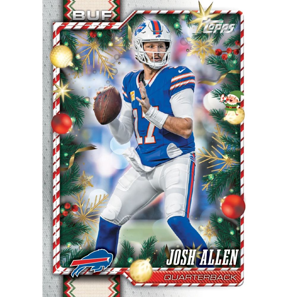 2026 Topps Holiday Football Mega Box (Presell) - Trading Card Market