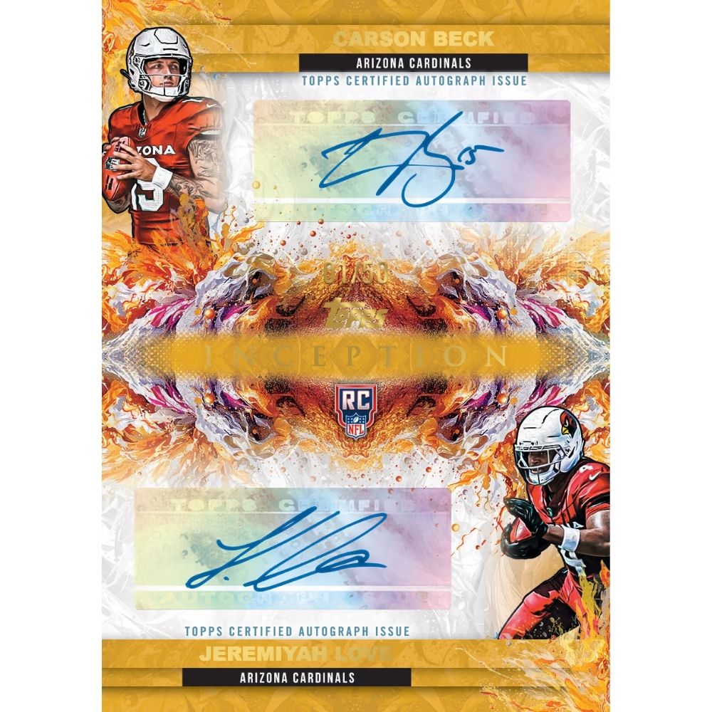 2026 Topps Inception Football Hobby Box (Presell) - Trading Card Market