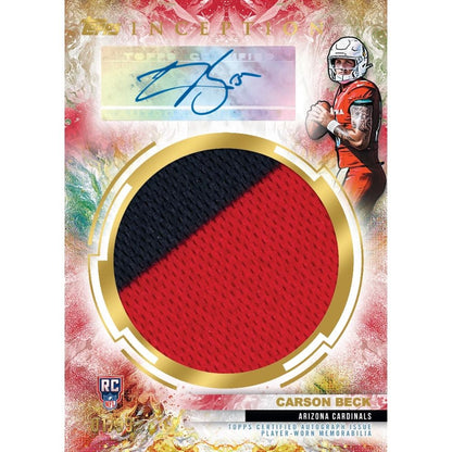 2026 Topps Inception Football Hobby Box (Presell) - Trading Card Market