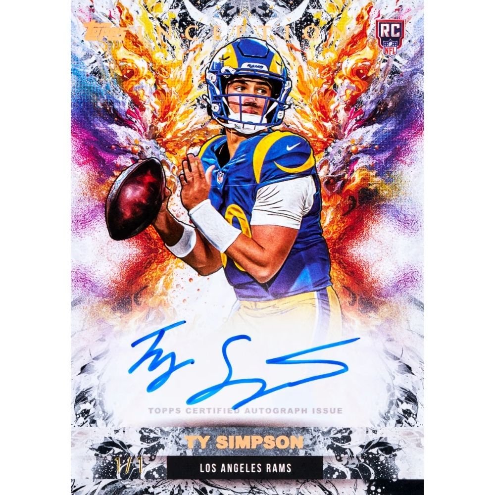 2026 Topps Inception Football Hobby Box (Presell) - Trading Card Market