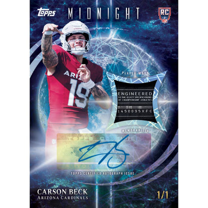 2026 Topps Midnight Football Hobby Box