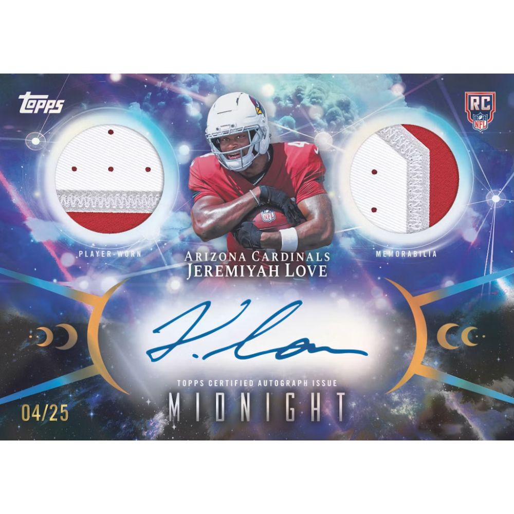 2026 Topps Midnight Football Hobby Box