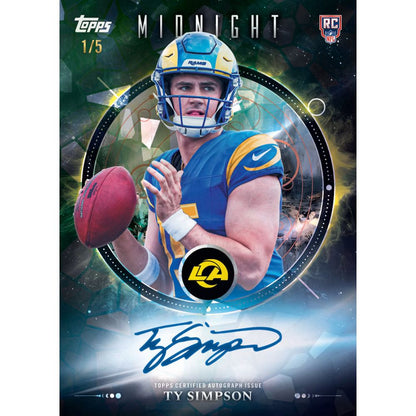 2026 Topps Midnight Football Hobby Box