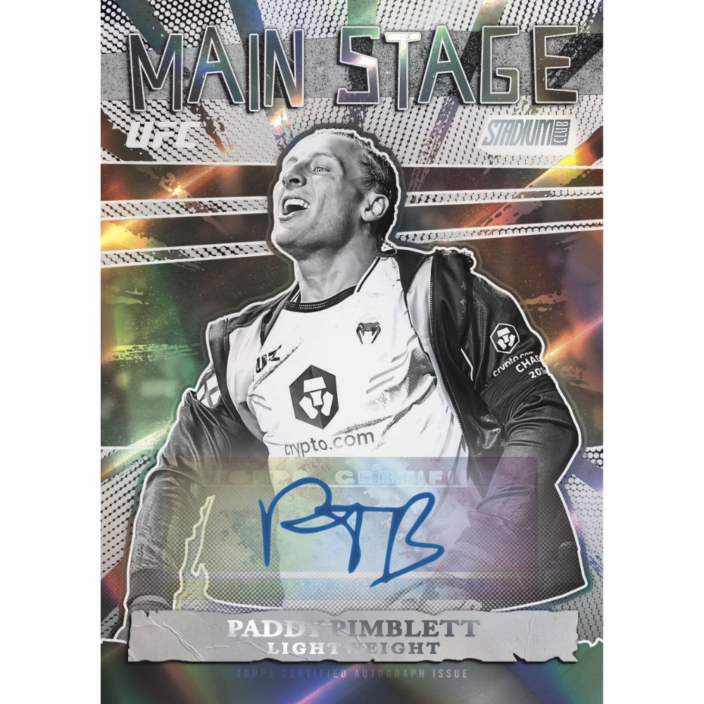 2026 Topps Stadium Club UFC Blaster Box - Trading Card Market