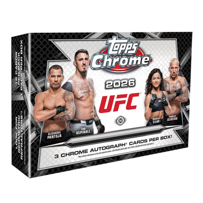 2026 Topps UFC Chrome Delight Box - Trading Card Market