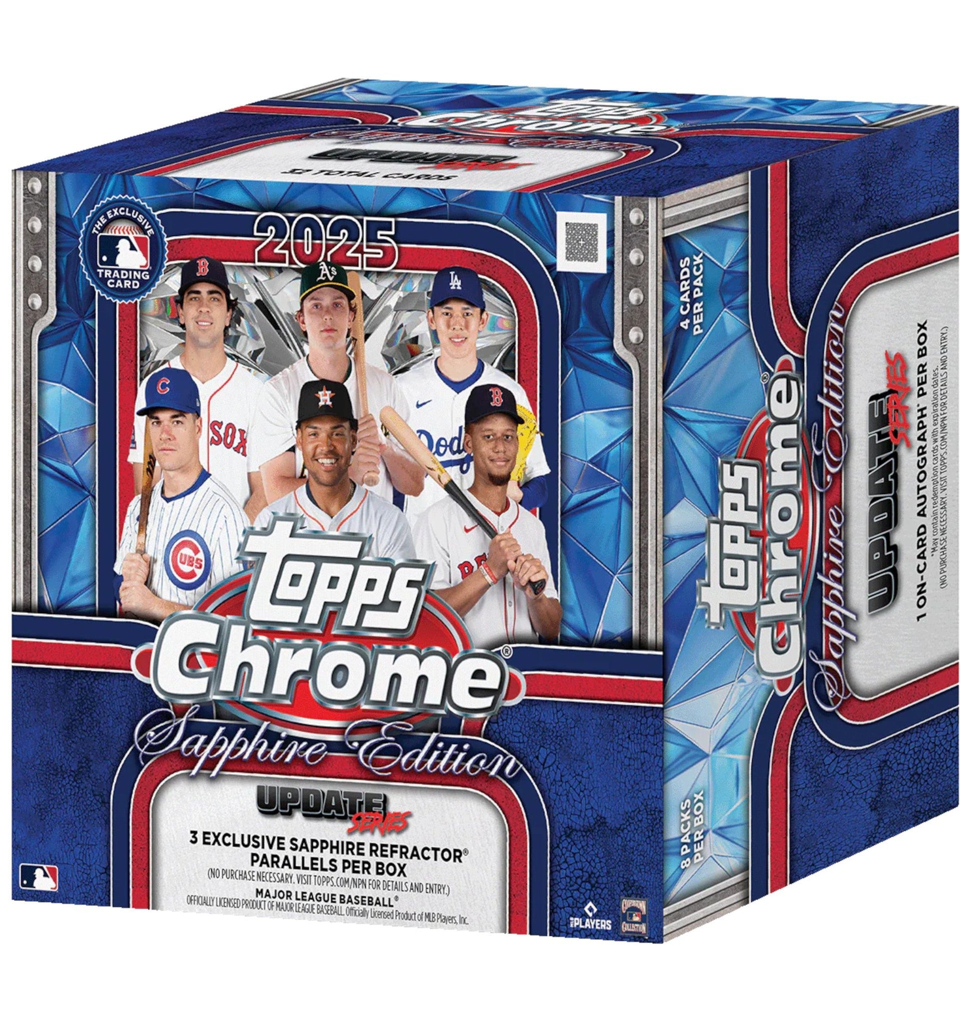 2025 Topps Chrome Update Series Baseball Sapphire Edition Box - Trading Card Market