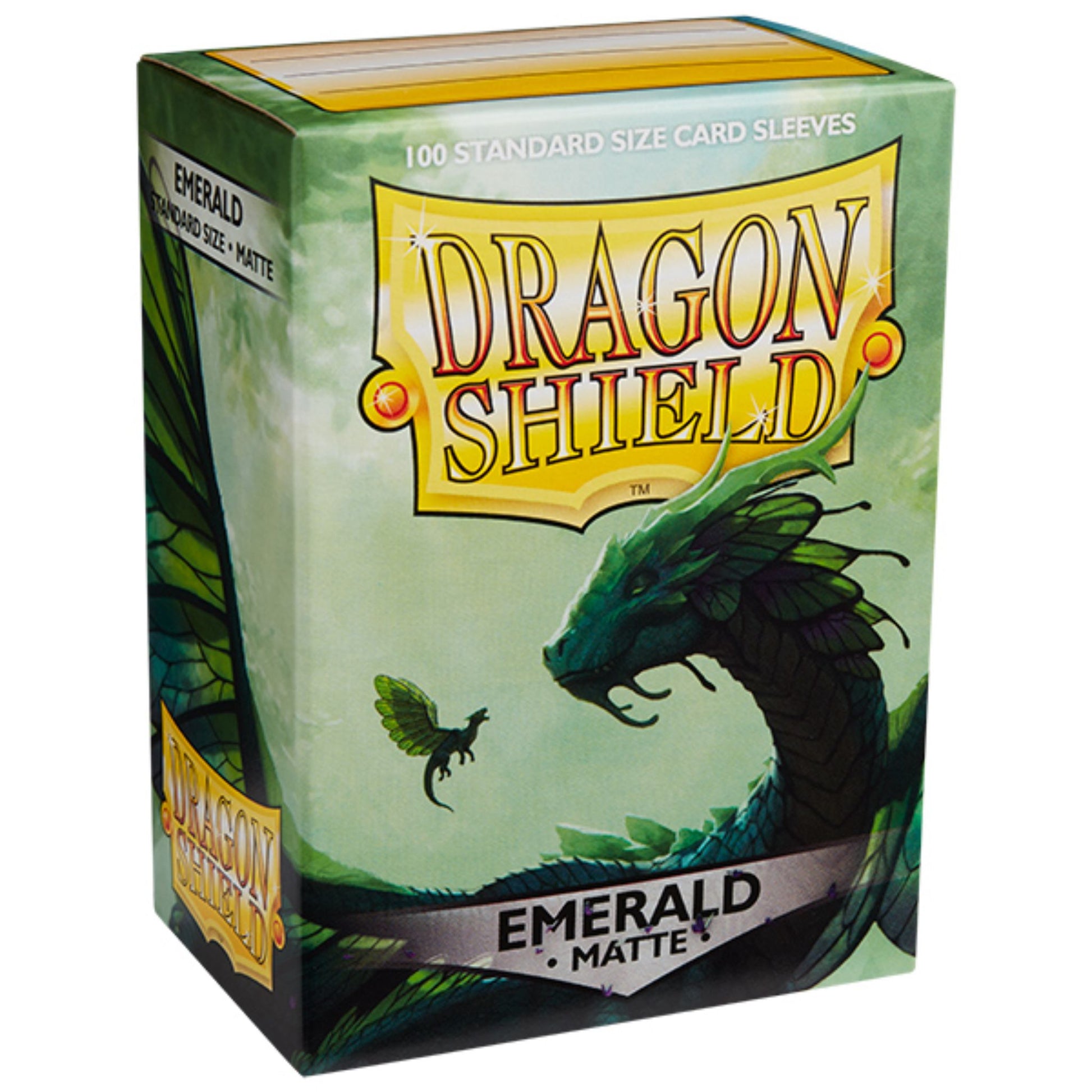 Dragon Shield Sleeves Standard Matte Emerald - Trading Card Market