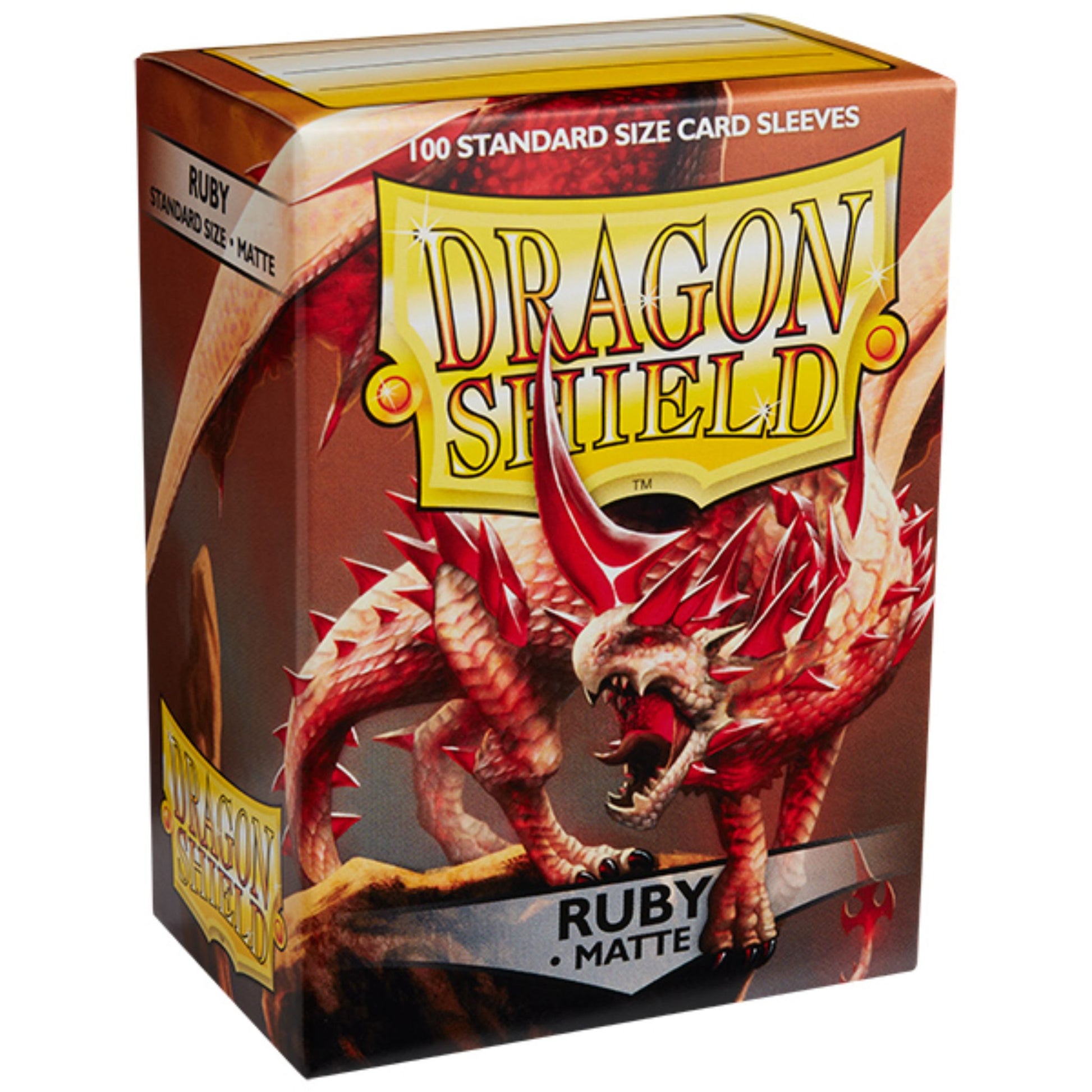 Dragon Shield Sleeves Standard Matte Ruby - Trading Card Market