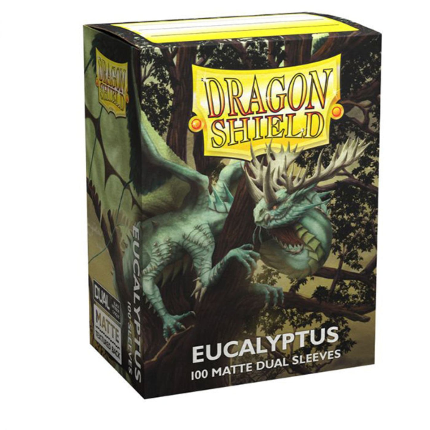 Dragon Shield Sleeves Standard Dual Matte Eucalyptus - Trading Card Market