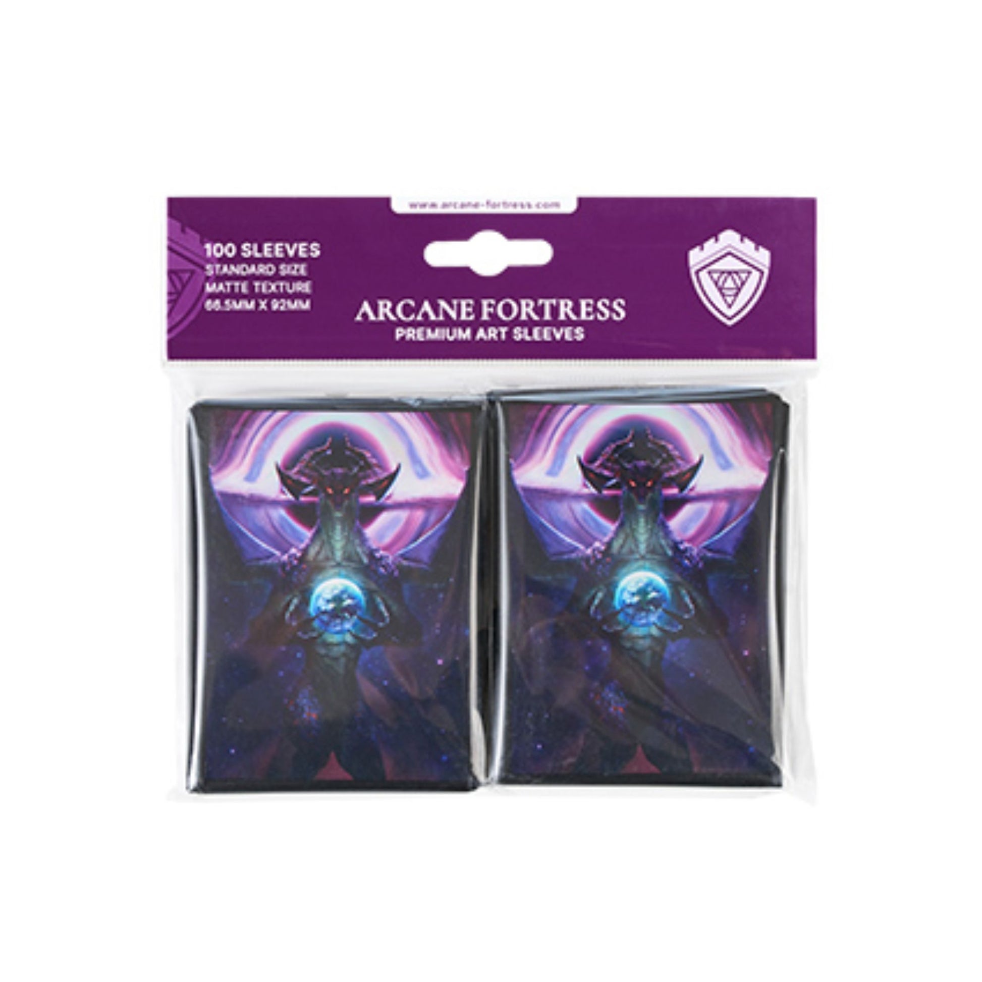 Arcane Fortress Standard Matte Art Year of the Dragon Cosmic Genesis Card  Sleeves
