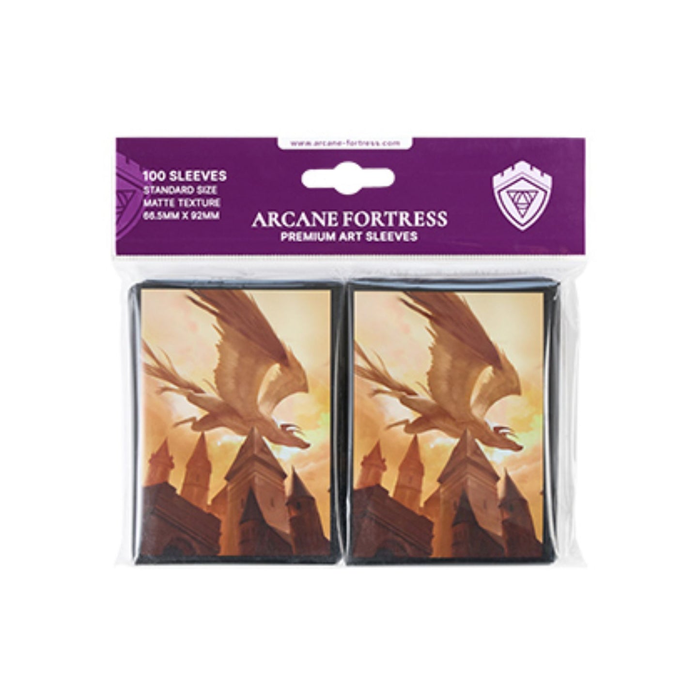 Arcane Fortress Standard Matte Art Year of the Dragon Divine Protection Card Sleeves - Trading Card Market