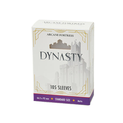 Arcane Fortress Standard Matte Crystal Clear Card Sleeves - Trading Card Market