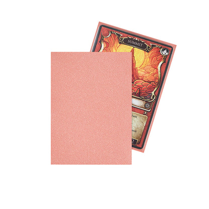 Arcane Fortress Standard Matte Rose Pink Card Sleeves - Trading Card Market