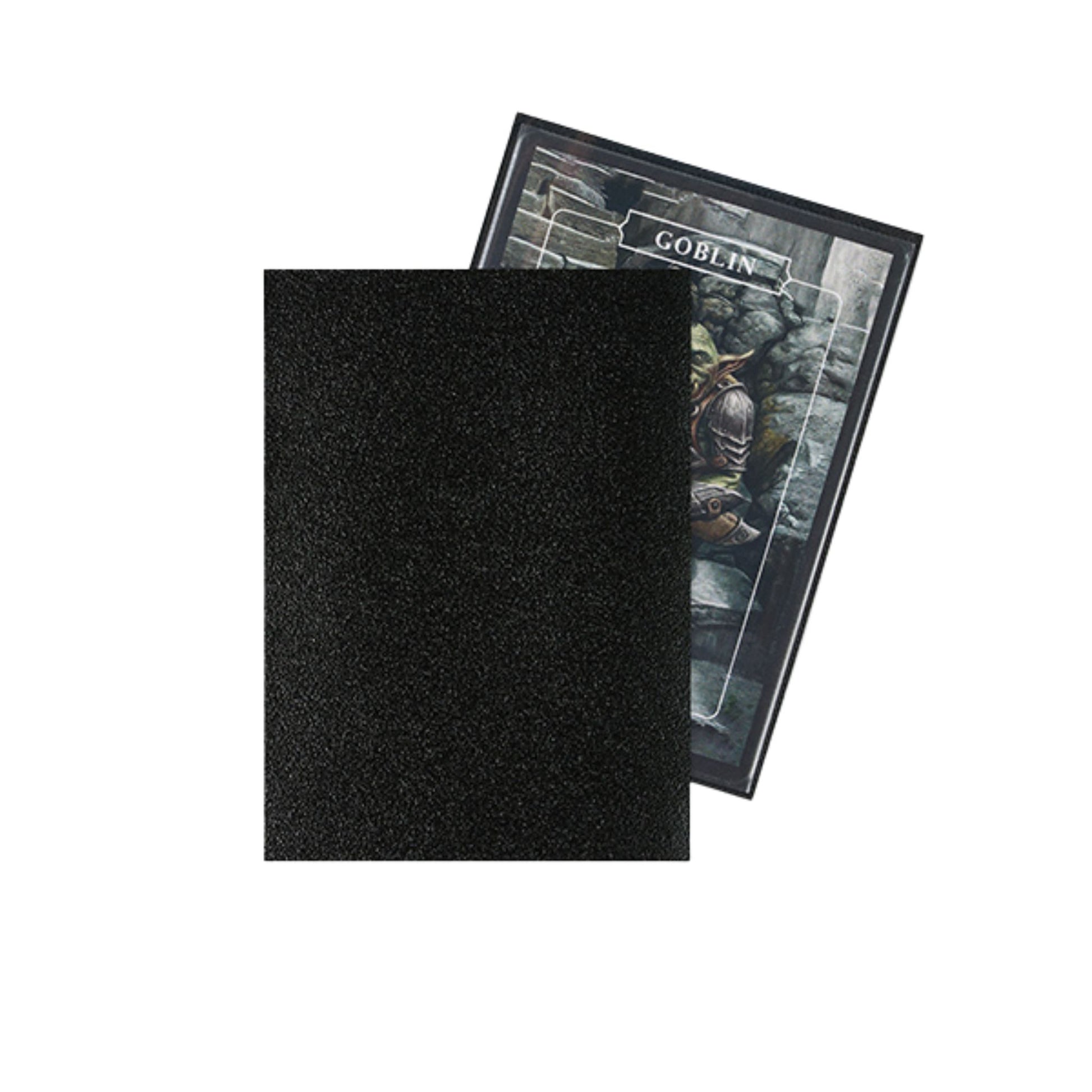 Arcane Fortress Standard Matte Shadow Black Card Sleeves - Trading Card Market