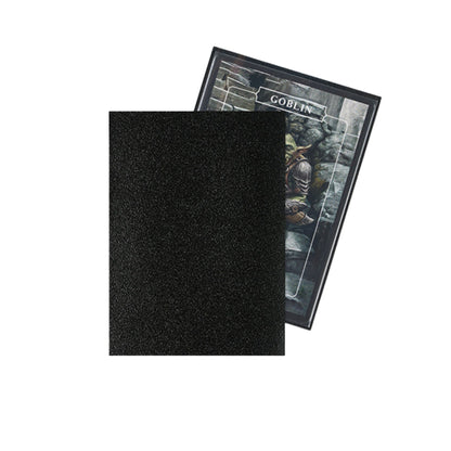 Arcane Fortress Standard Matte Shadow Black Card Sleeves - Trading Card Market