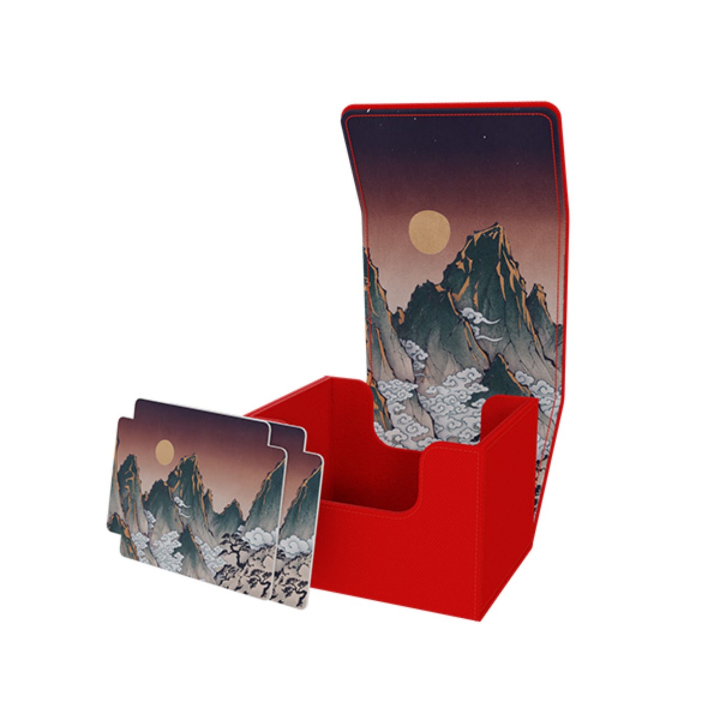 Arcane Fortress Standard Radiant Ukyio - e Crimson Ridge Deck Vault - Trading Card Market