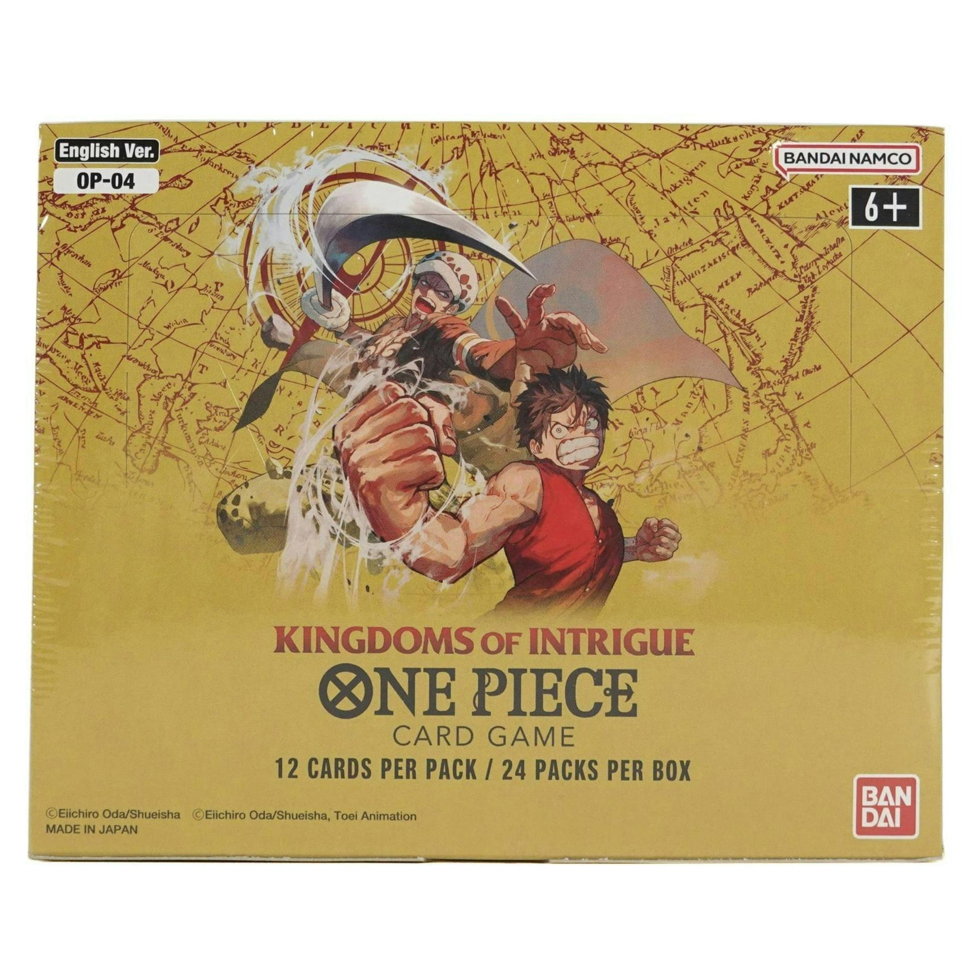 kingdoms of intrigue booster box Bandai One Piece Card Game Kingdom of Intrigue Booster Box (OP-04)