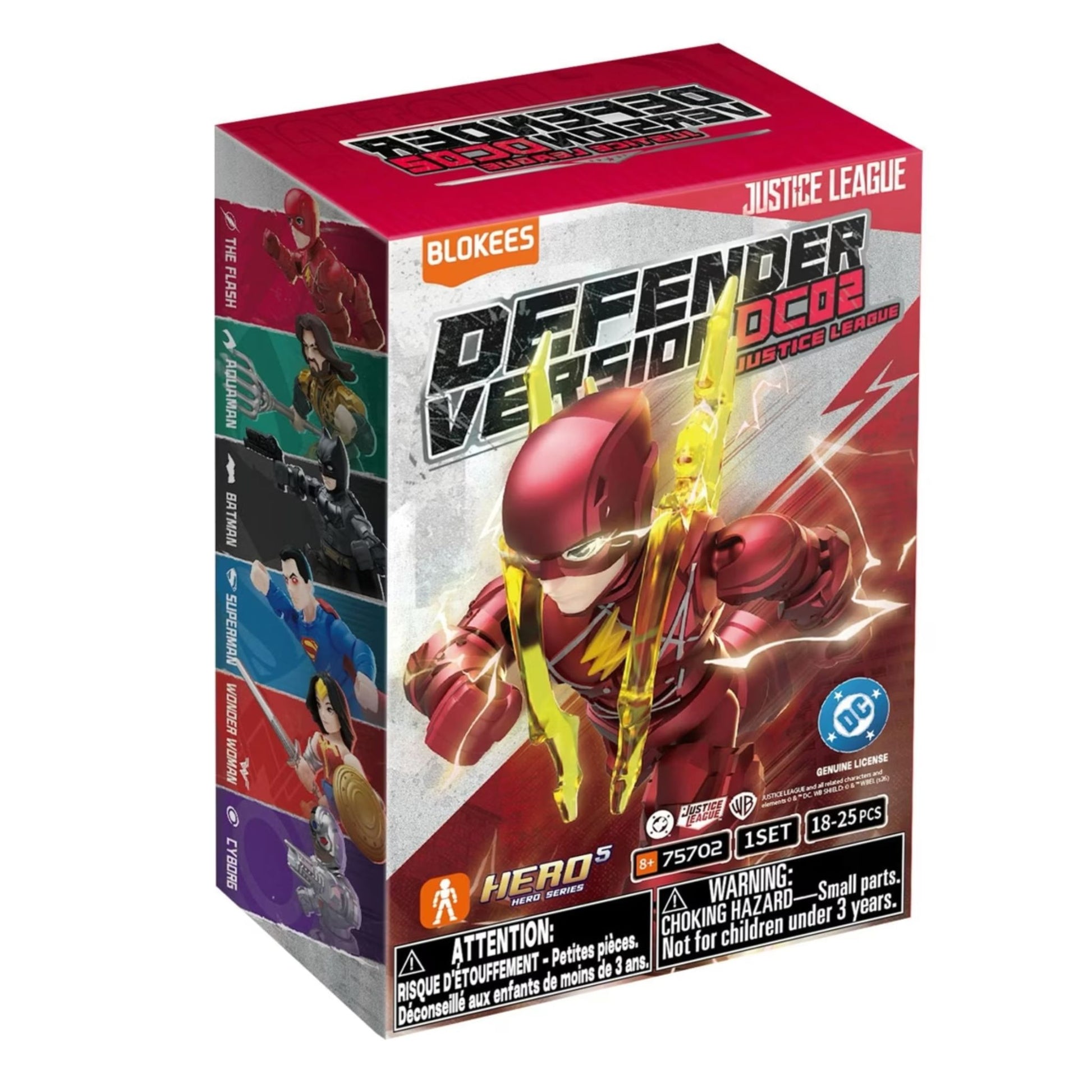 Blokees DC Justice League 2-inch Defender Model Kit Blind Box - Trading Card Market