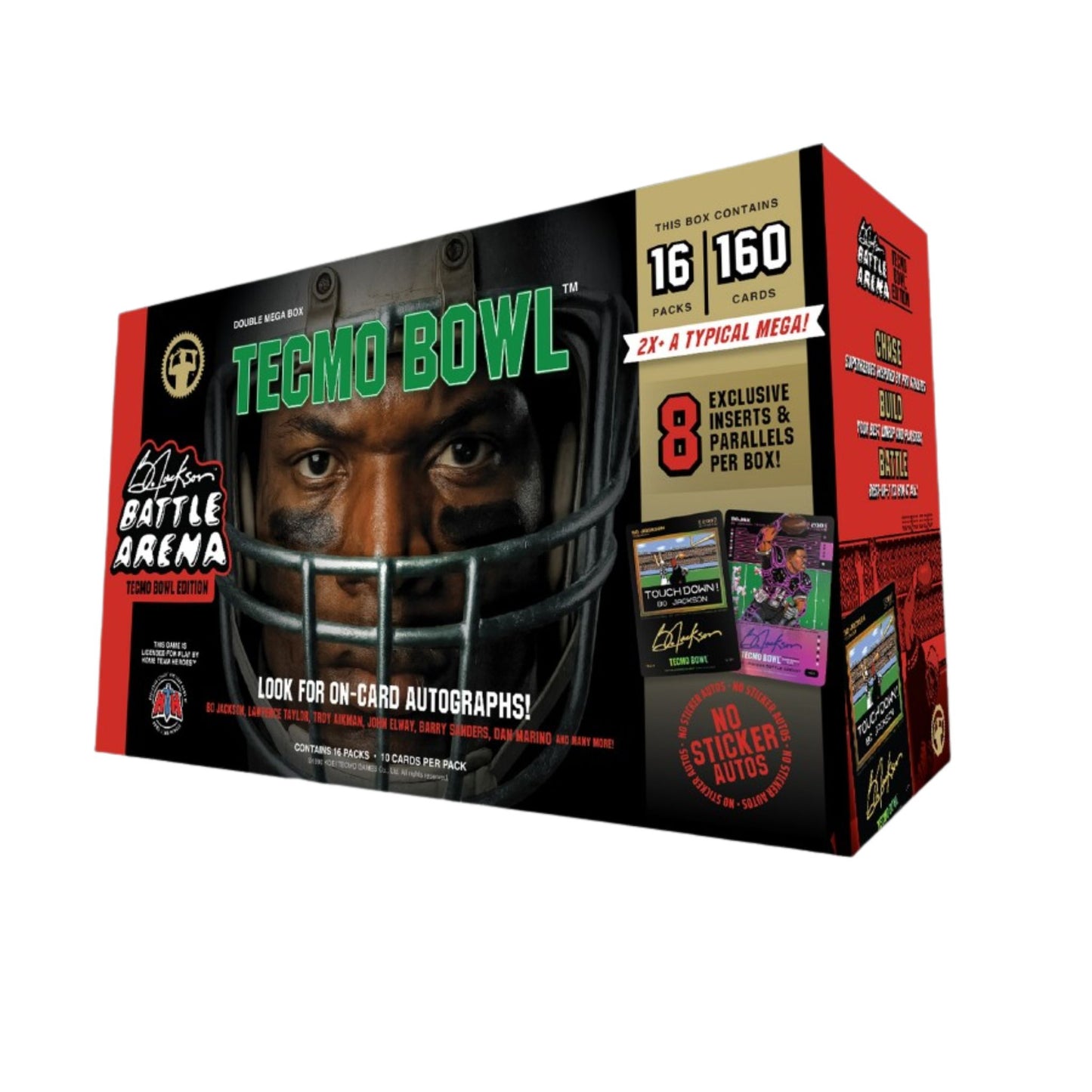 Bo Jackson Battle Arena Tecmo Bowl Edition Double Mega Box - Trading Card Market