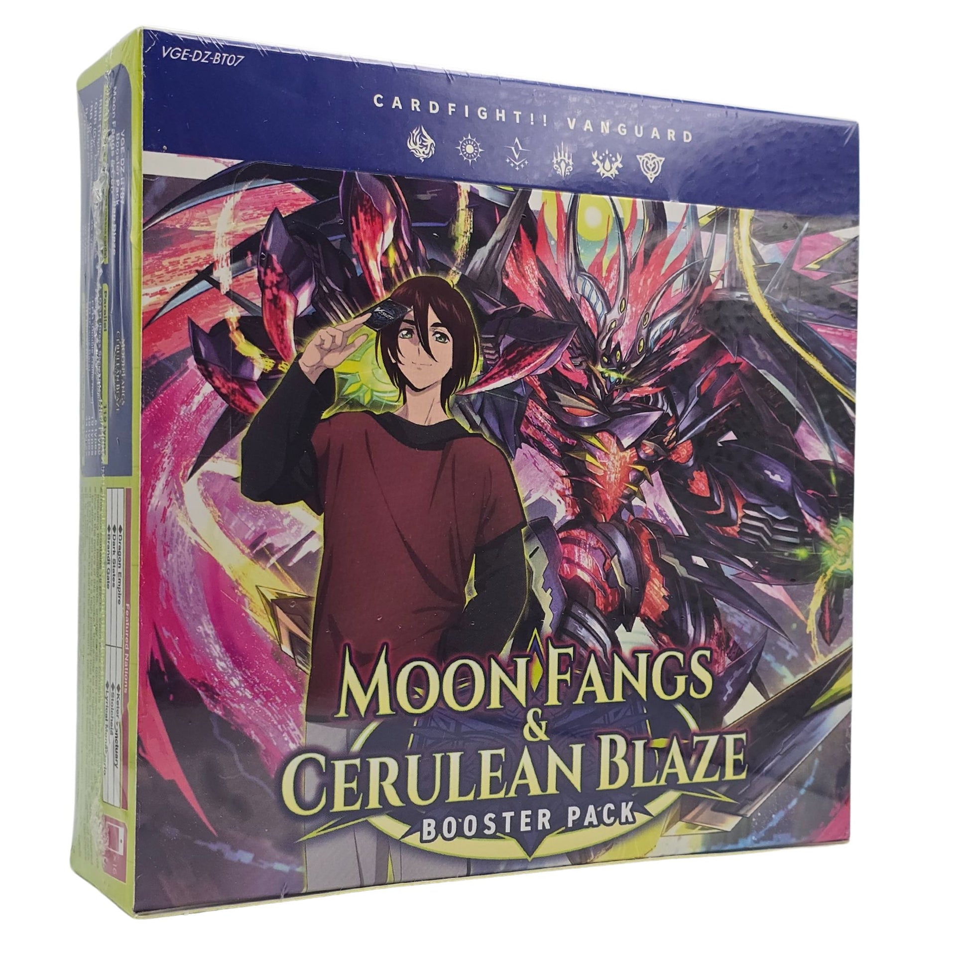 Cardfight Vanguard Moon Fangs & Cerulean Blaze Booster Box – Trading Card  Market