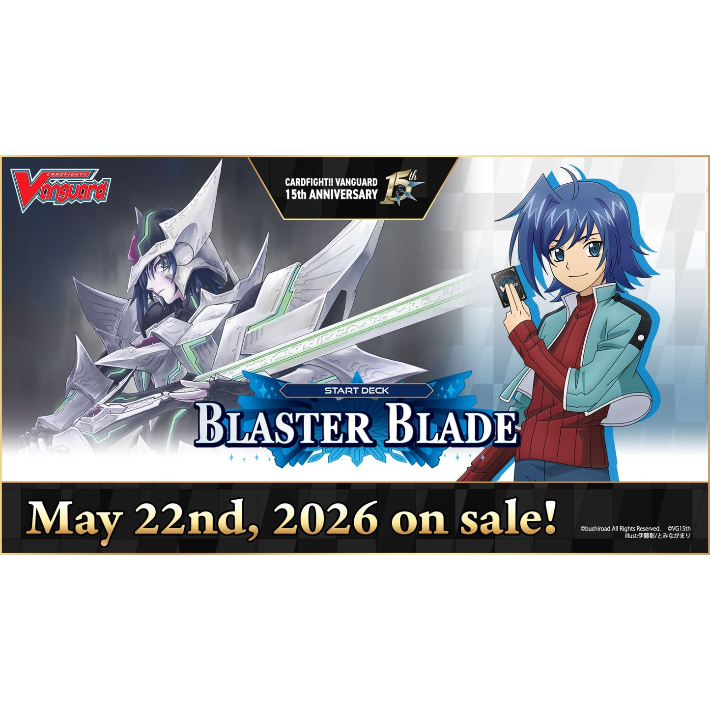 Cardfight Vanguard Special Series Blaster Blade Start Deck (Presell) - Trading Card Market