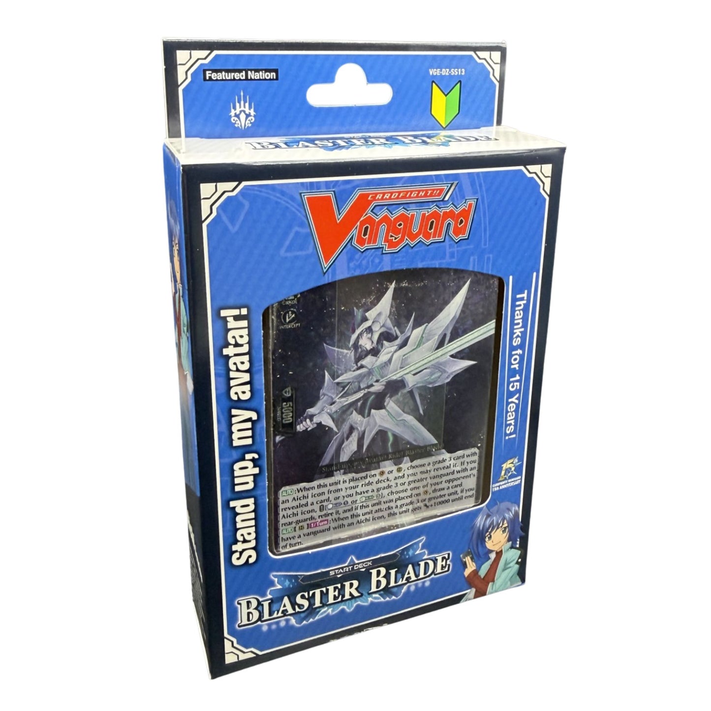 Cardfight Vanguard Special Series Blaster Blade Start Deck (Presell) - Trading Card Market