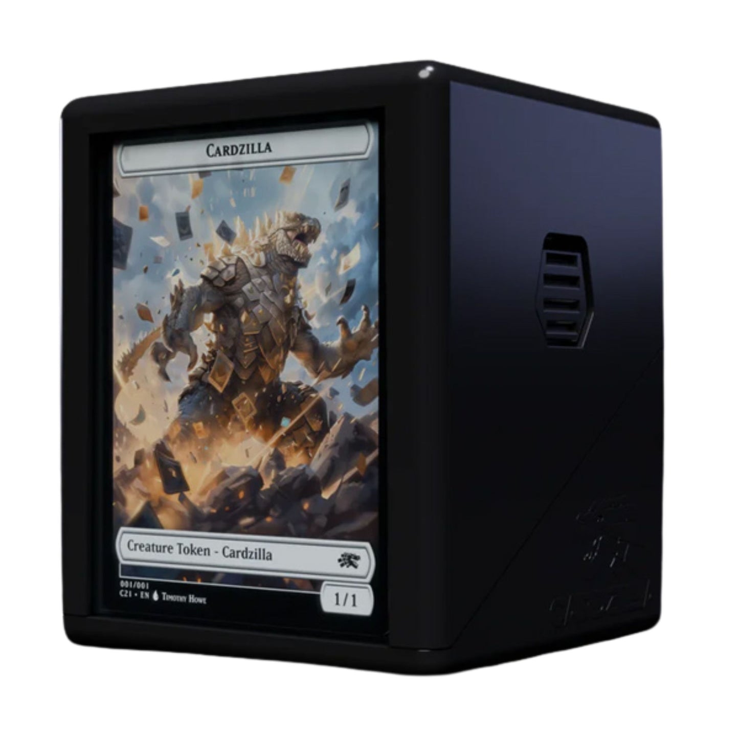 Cardzilla Showcase 100+ Deckbox Black - Trading Card Market