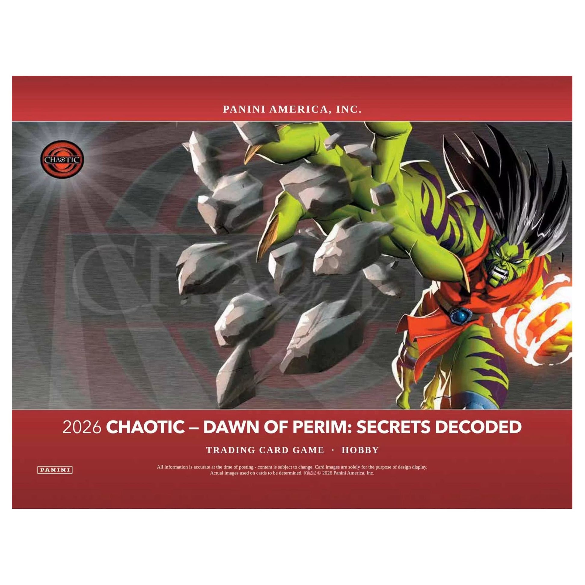 Chaotic Dawn of Perim Secrets Decoded Starter Deck
