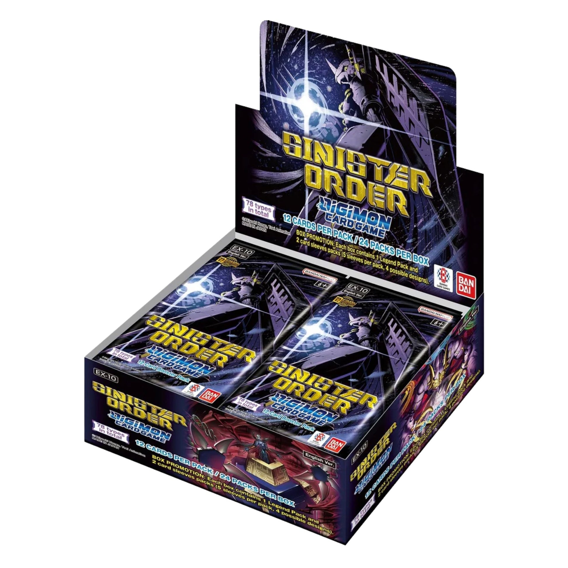Digimon Sinister Order Extra Booster Box - Trading Card Market