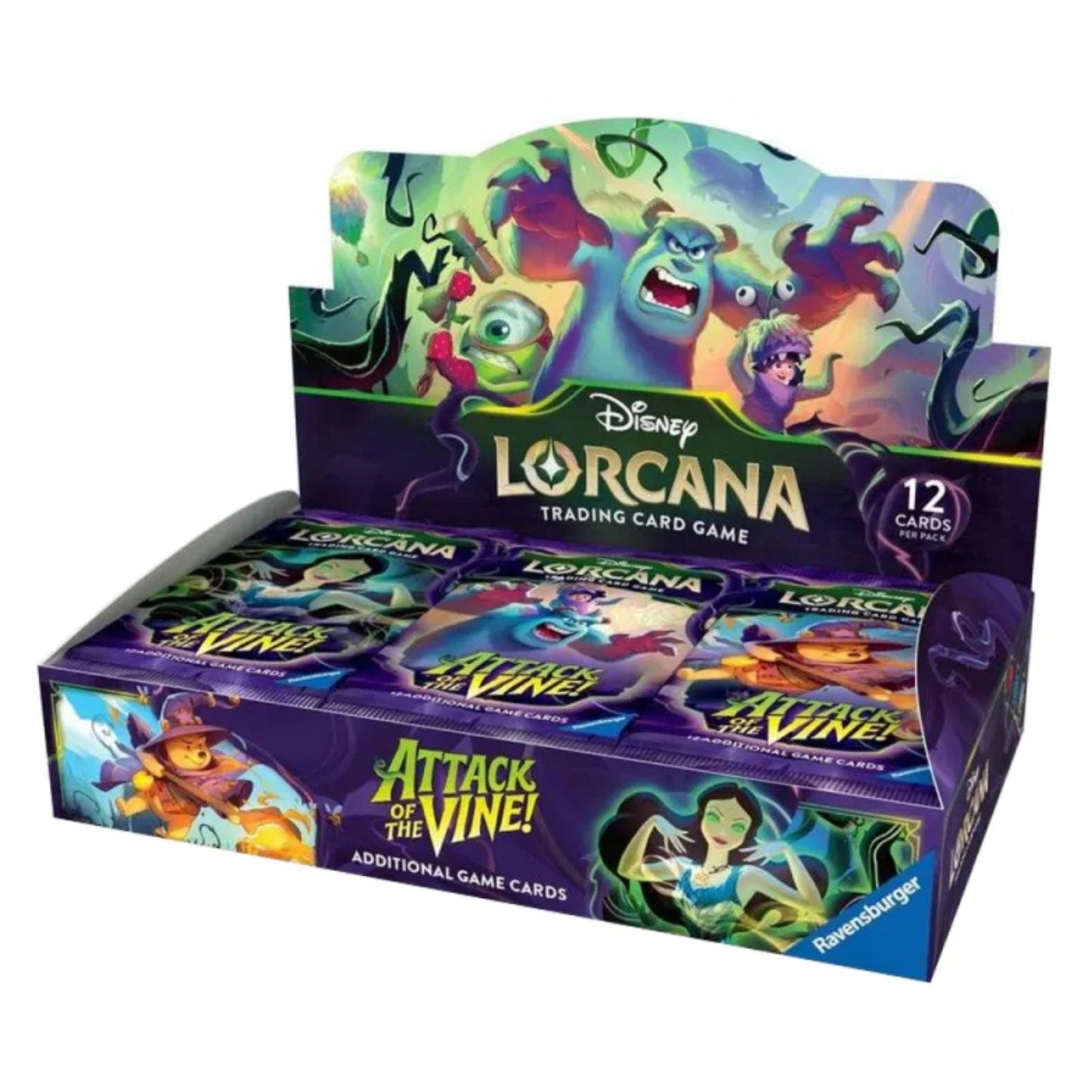 Disney Lorcana Attack of the Vine! Booster Box (Presell) - Trading Card Market