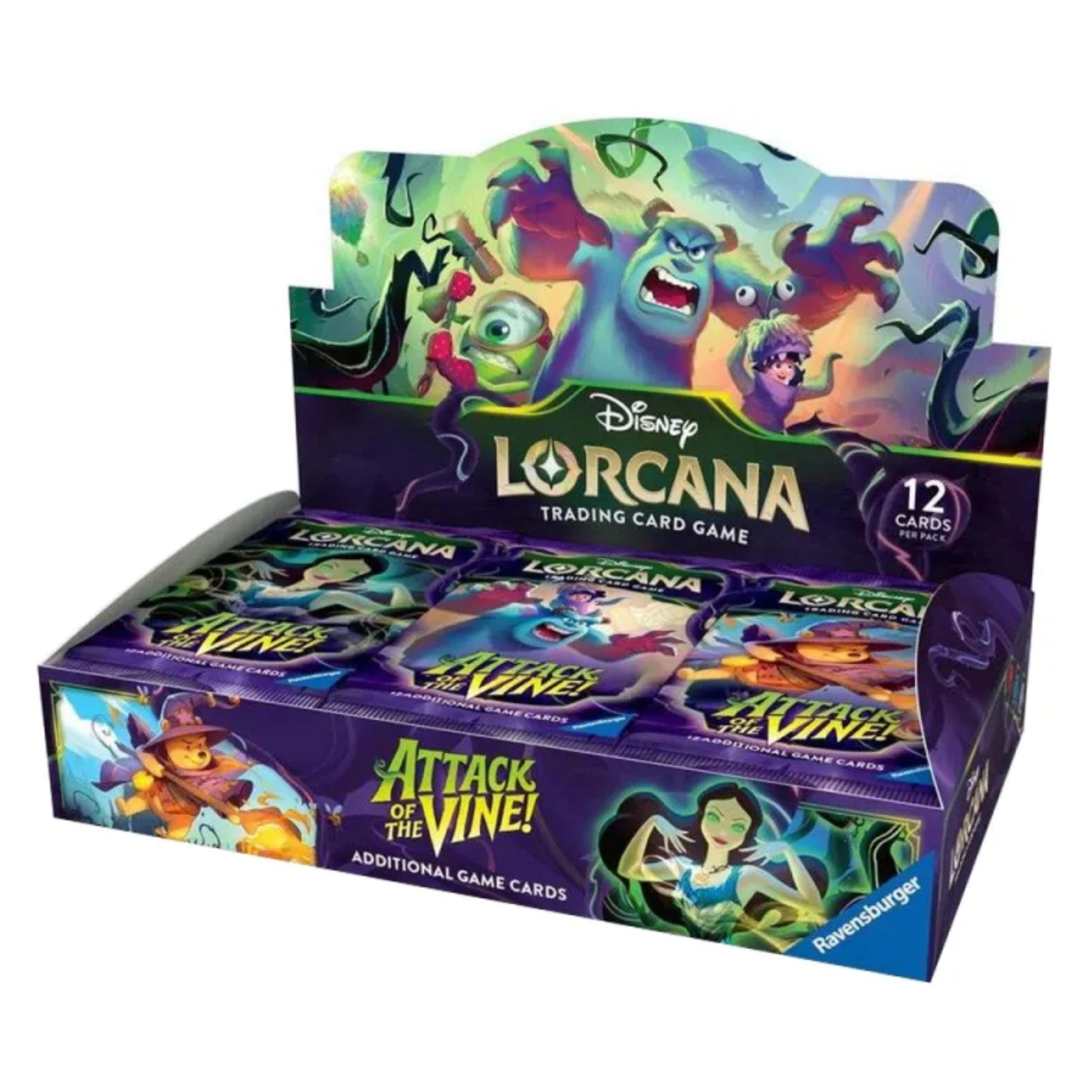 Disney Lorcana Attack of the Vine! Booster Box (Presell) - Trading Card Market