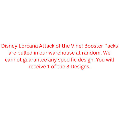 Disney Lorcana Attack of the Vine! Booster Pack