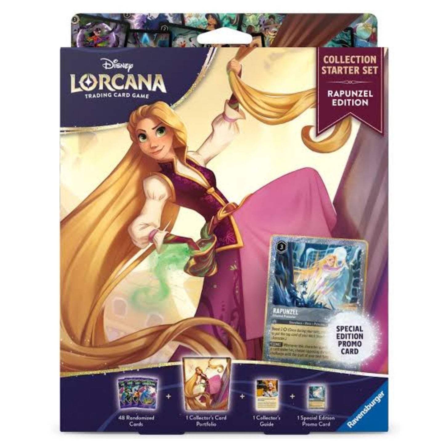 Disney Lorcana Attack of the Vine! Rapunzel Starter Set Collection