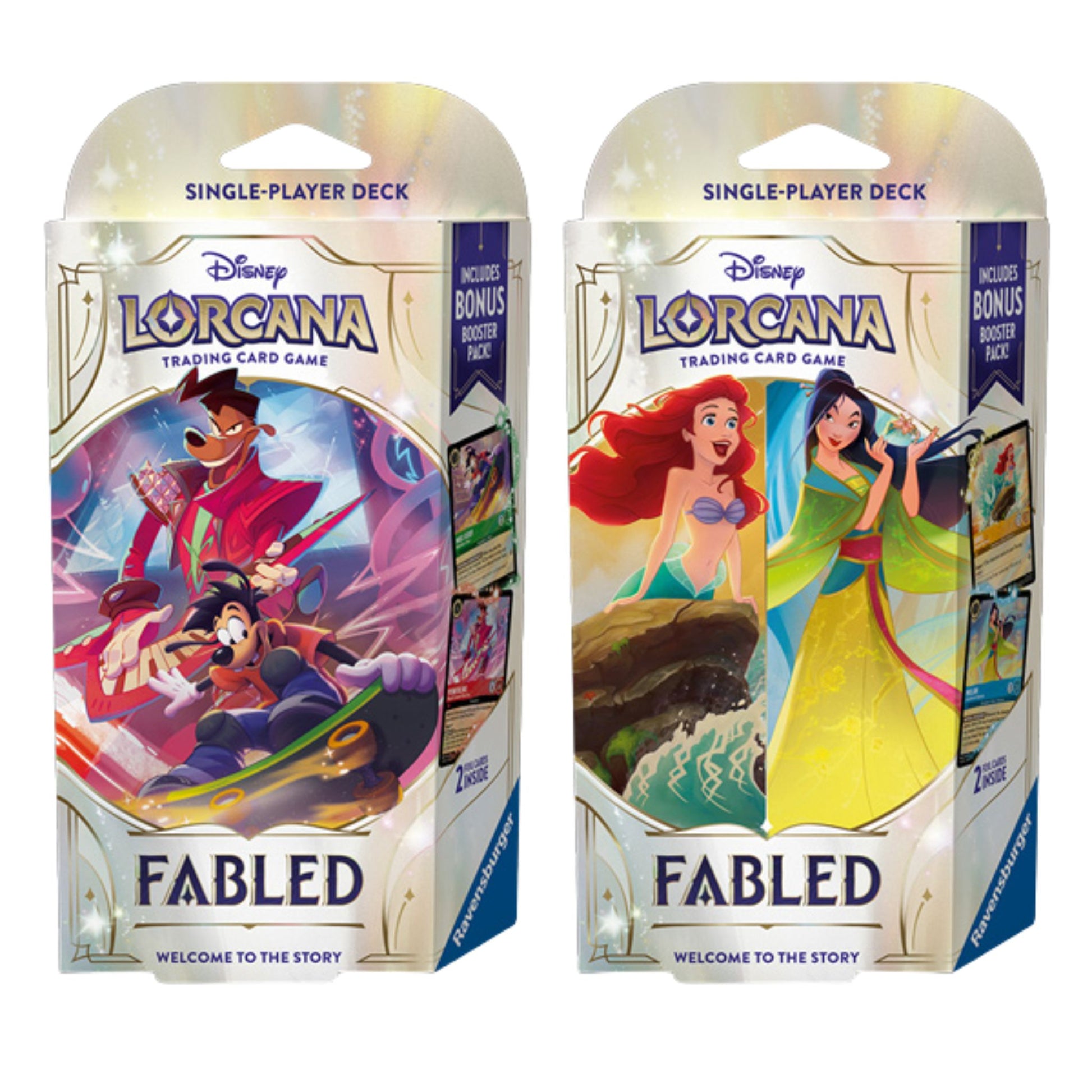 Disney Lorcana Fabled Starter Deck (Presell) - Trading Card Market
