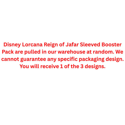 Disney Lorcana Reign of Jafar Sleeved Booster Pack - Trading Card Market