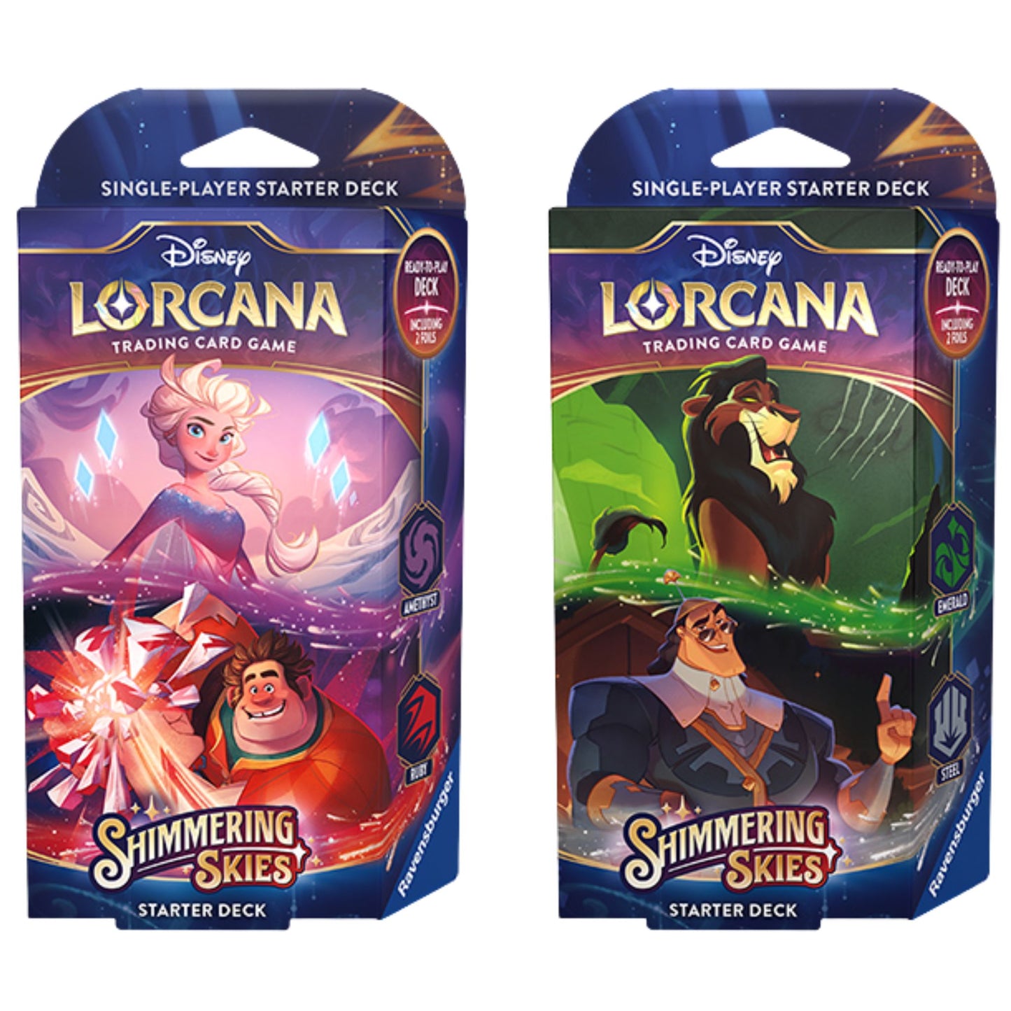Disney Lorcana Shimmering Skies Starter Deck - Trading Card Market