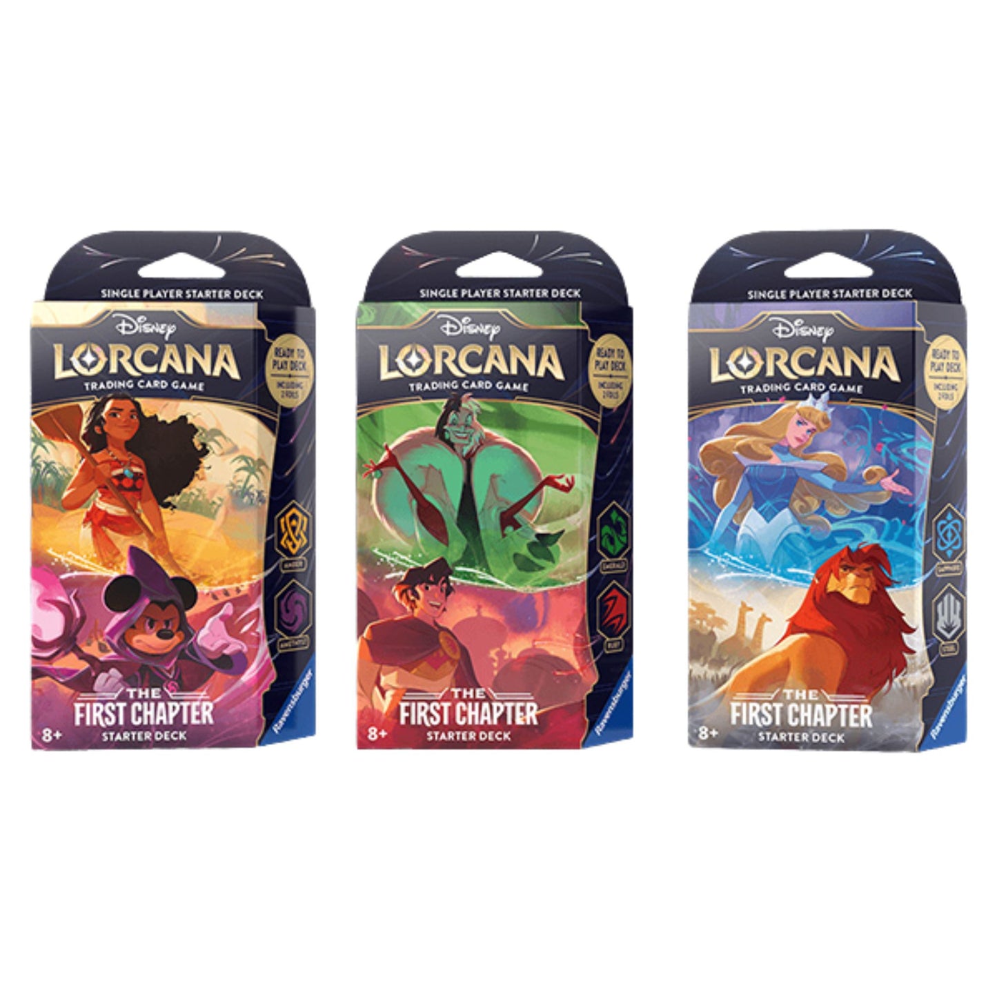Disney Lorcana The First Chapter Starter Deck - Trading Card Market