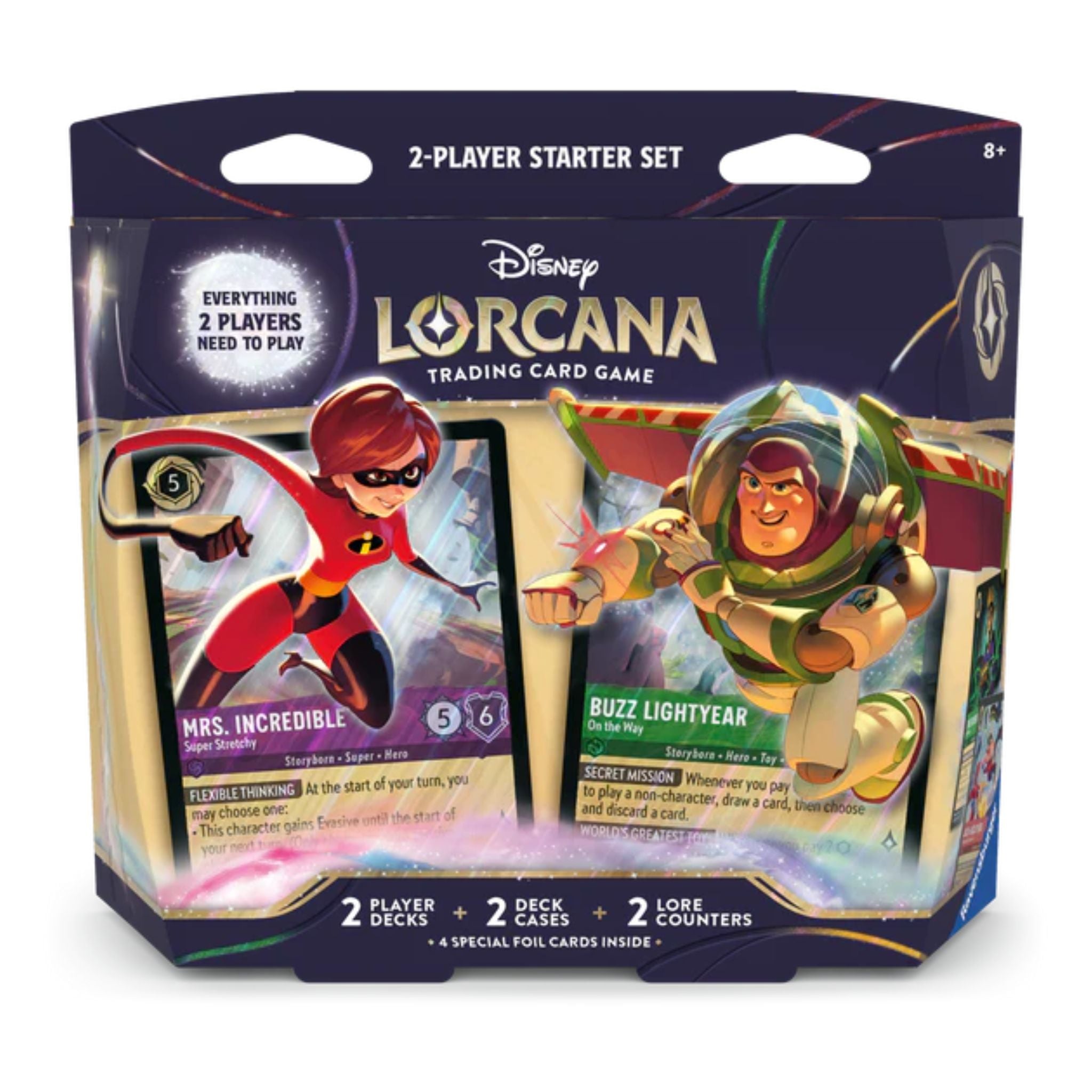 Disney Lorcana Wilds Unknown Buzz Lightyear & Elastigirl Two