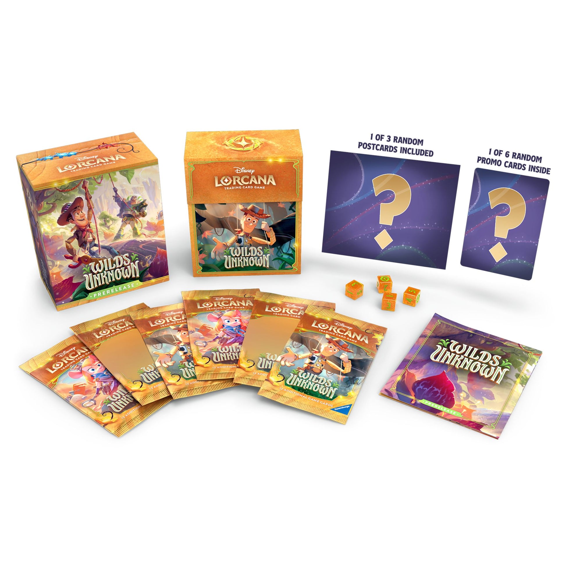 Disney Lorcana Wilds Unknown Pre - Release Pack - Trading Card Market