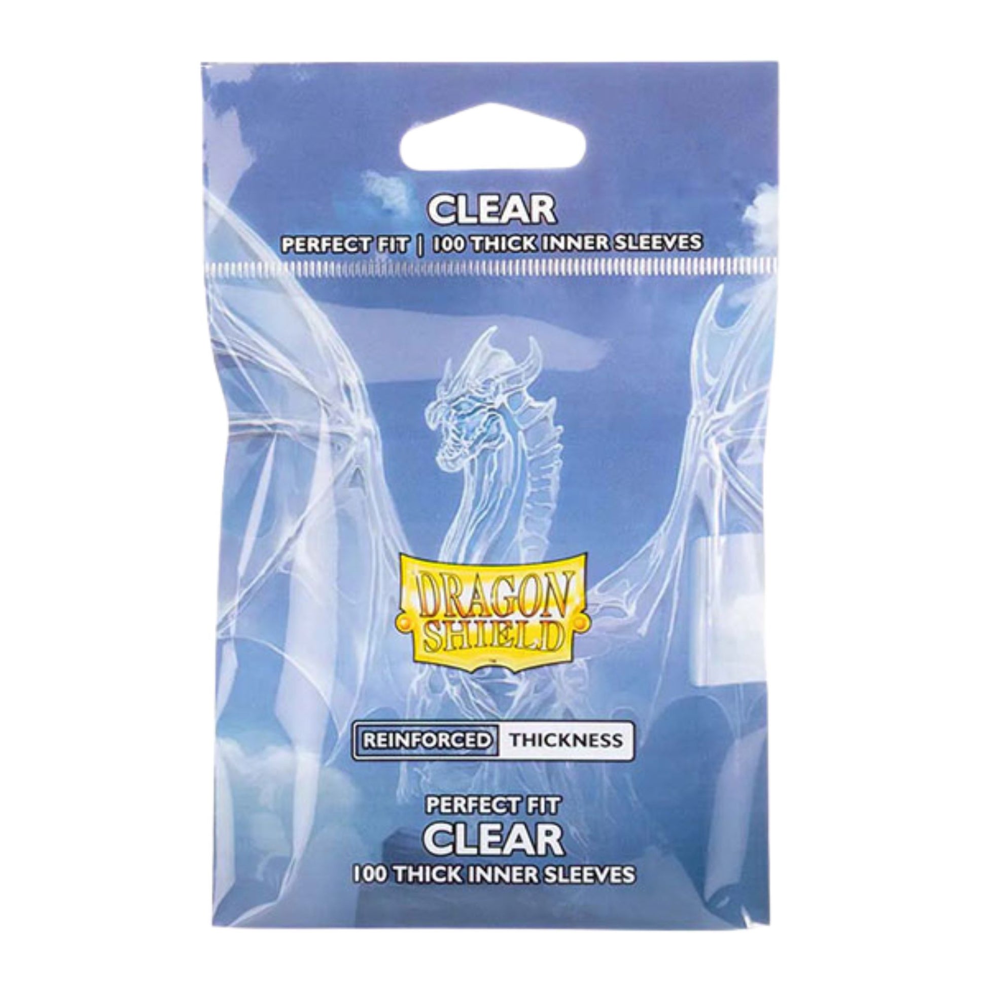 Dragon Shield Perfect Fit Standard Thick Inner Sleeves Clear - Trading Card Market