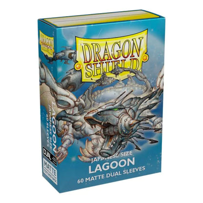Dragon Shield Sleeves Japanese Dual Matte Lagoon Saras - Trading Card Market
