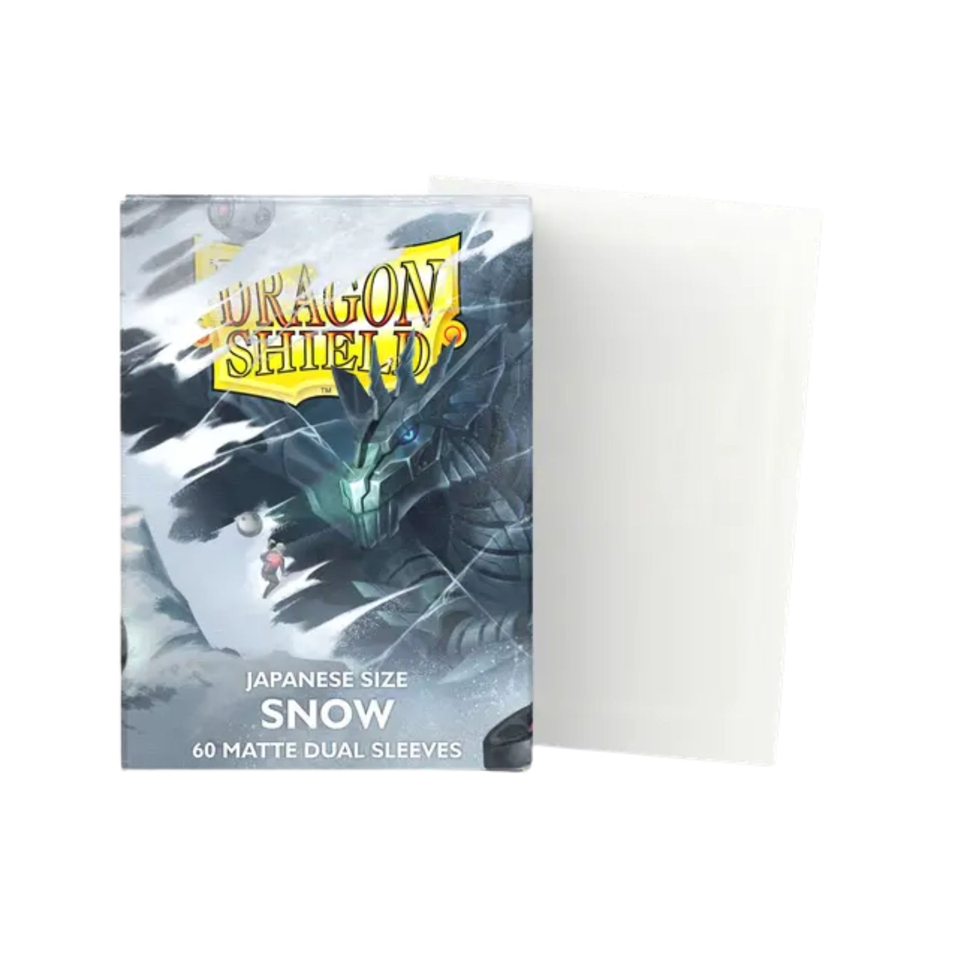 Dragon Shield Sleeves Japanese Dual Matte Snow Nirin - Trading Card Market