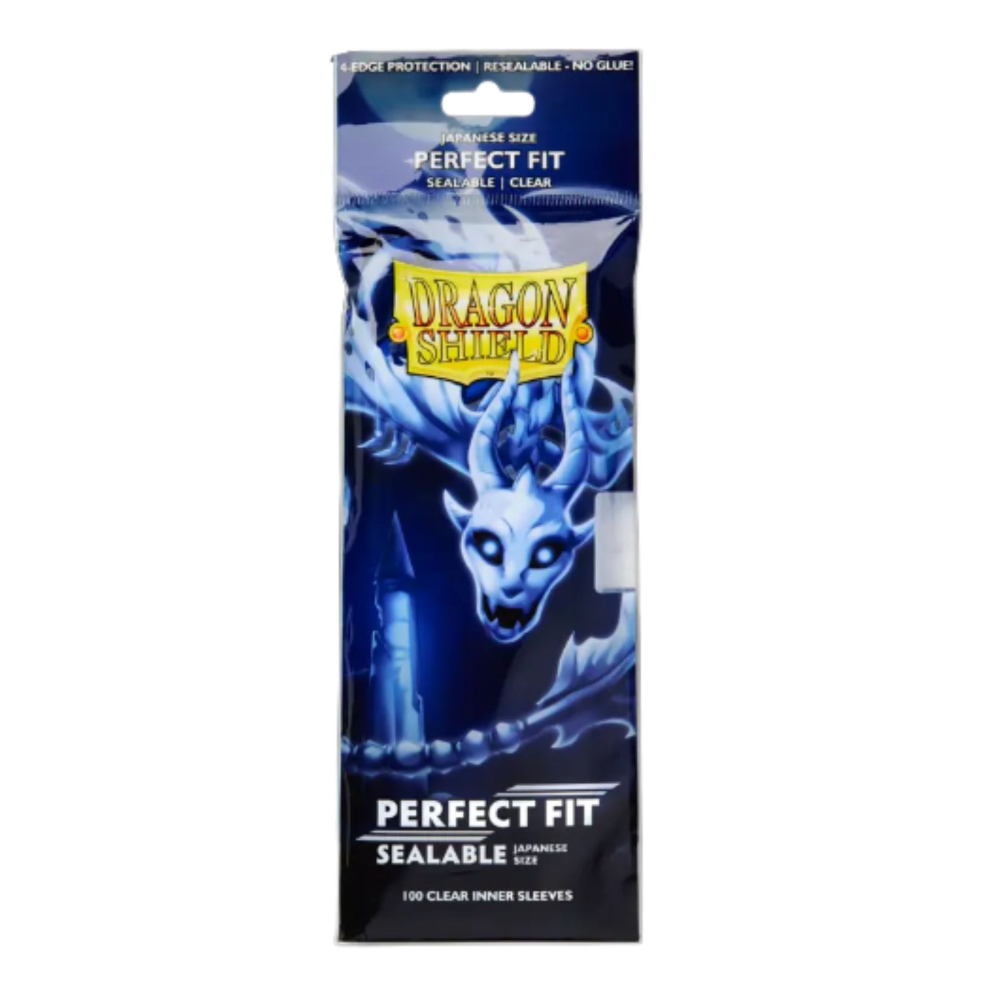 Dragon Shield Sleeves Perfect Fit Japanese Sealable Inner Sleeves Clear - Trading Card Market