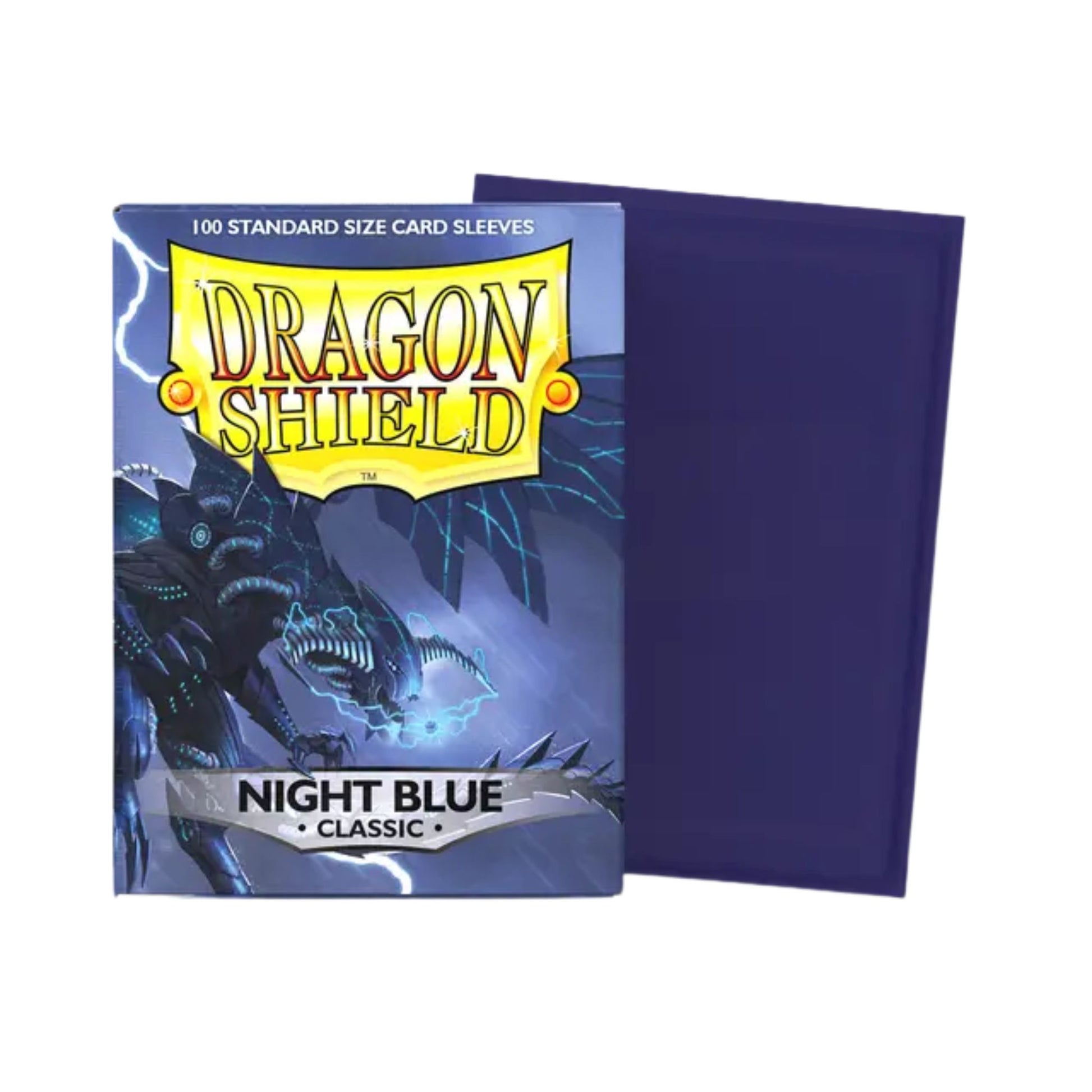 Dragon Shield Sleeves Standard Classic Night Blue - Trading Card Market