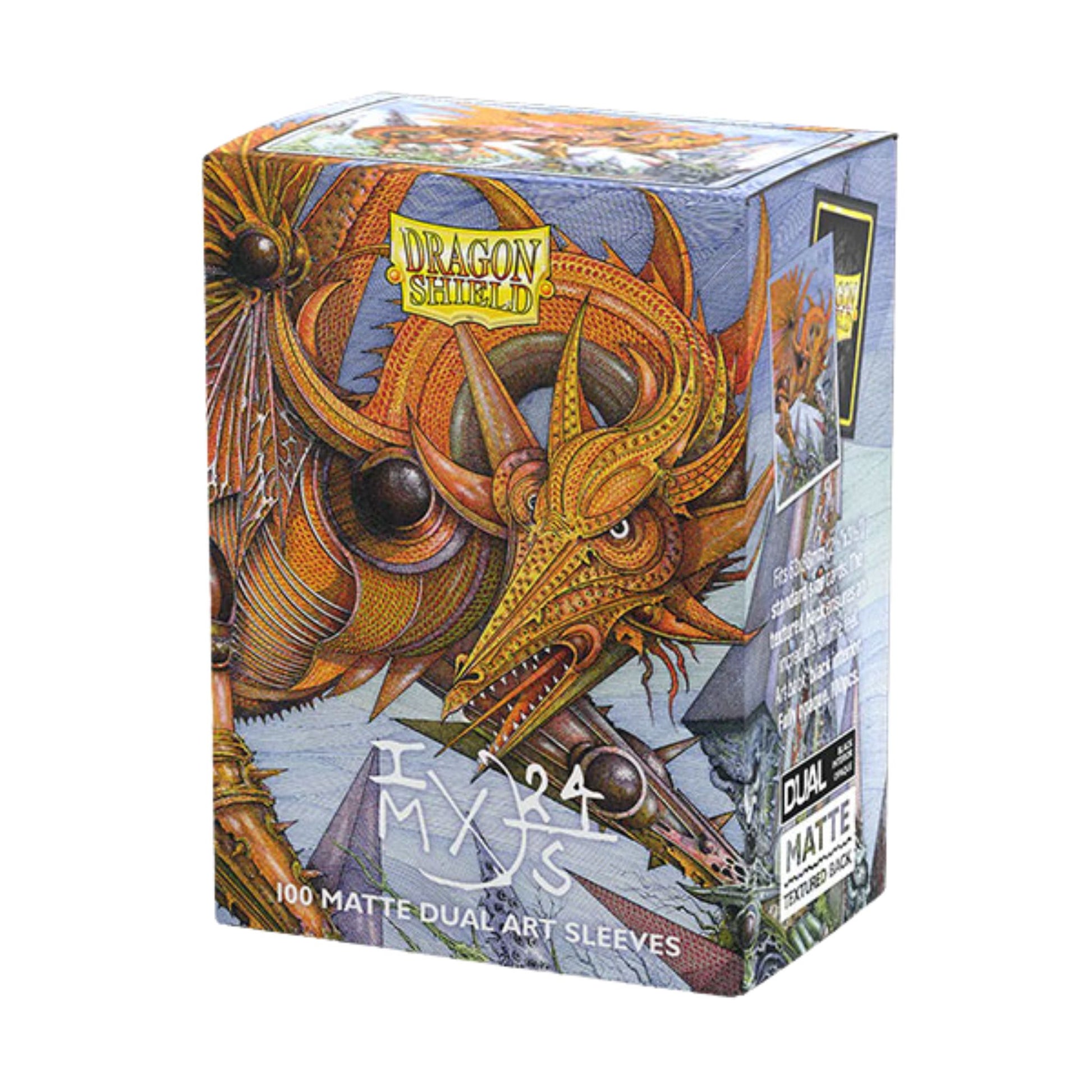 Dragon Shield Standard DUAL Matte 'The Millerax' Art Sleeves - Trading Card Market