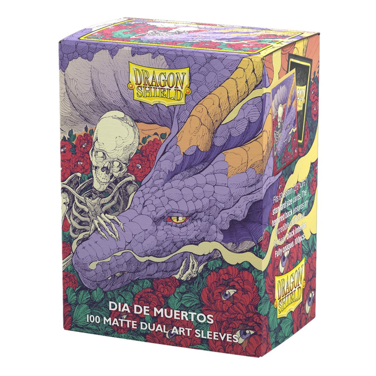 Dragon Shield Standard Matte 2026 Dia De Muertos Deck Protector Card Sleeves - Trading Card Market
