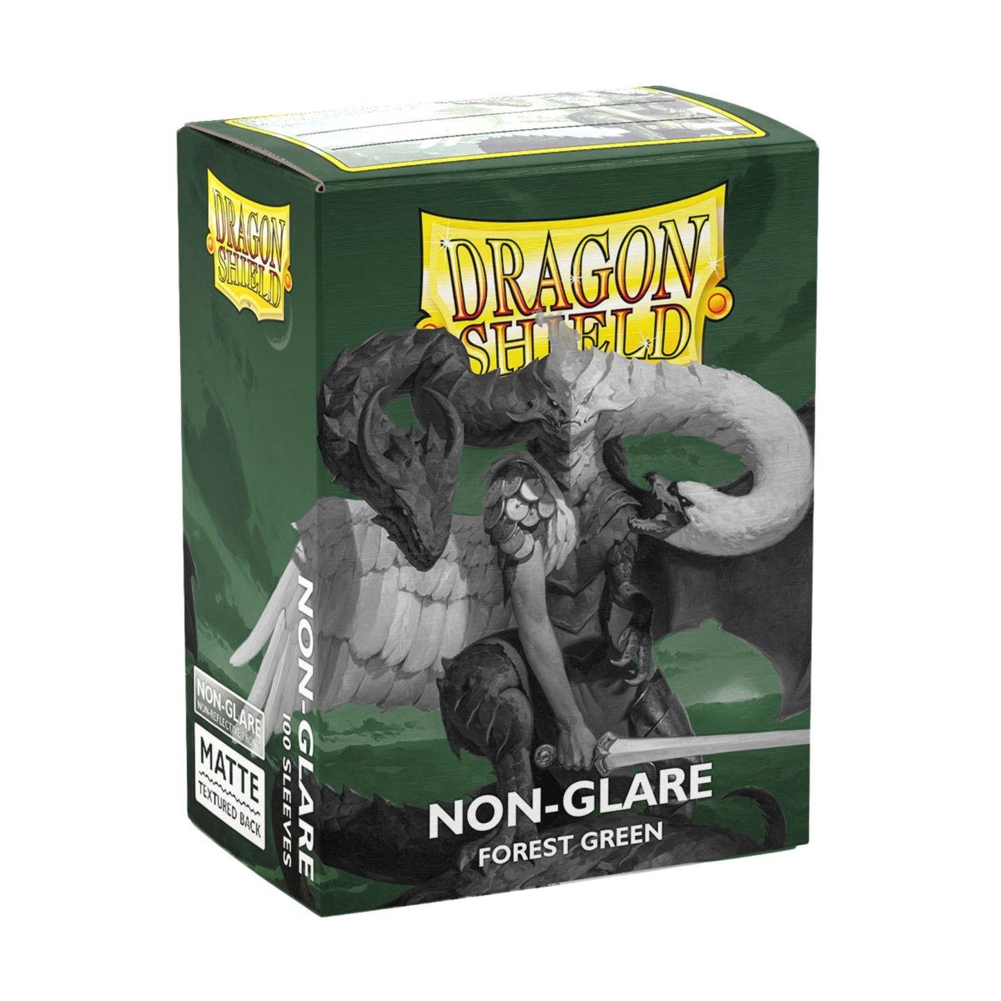 Dragon Shield Standard Matte Non - Glare Forest Green Sleeves - Trading Card Market
