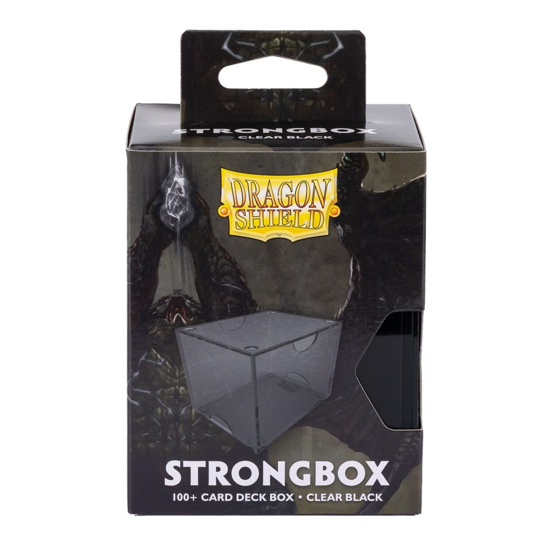 Dragon Shield Strongbox Black 100ct Deck Box