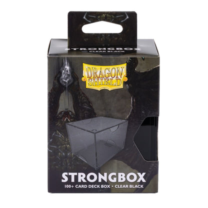 Dragon Shield Strongbox Black 100ct Deck Box
