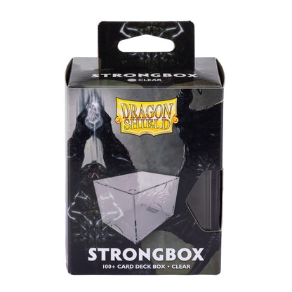 Dragon Shield Strongbox Clear 100ct Deck Box